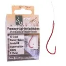 Zite Fishing Premium Owner Vorfachhaken Aal Größe 4# mit Flourocarbon Schnur 10 STK Angelfertig montiert