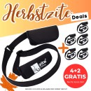 Zite Fishing Rutenschutz Verstellbar 4+2 Set Rutenkappen für Griff & Spitze Angelrutenschoner aus Neopren