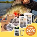 Ned Rig Bundle mit Stand Up Jigs in Blei & Tungsten sowie Snaps und Schnüre für Barsch & Zander Angeln