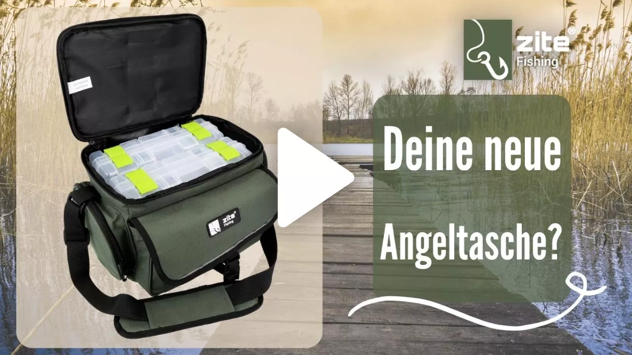 Zite Angeltasche mit Boxen