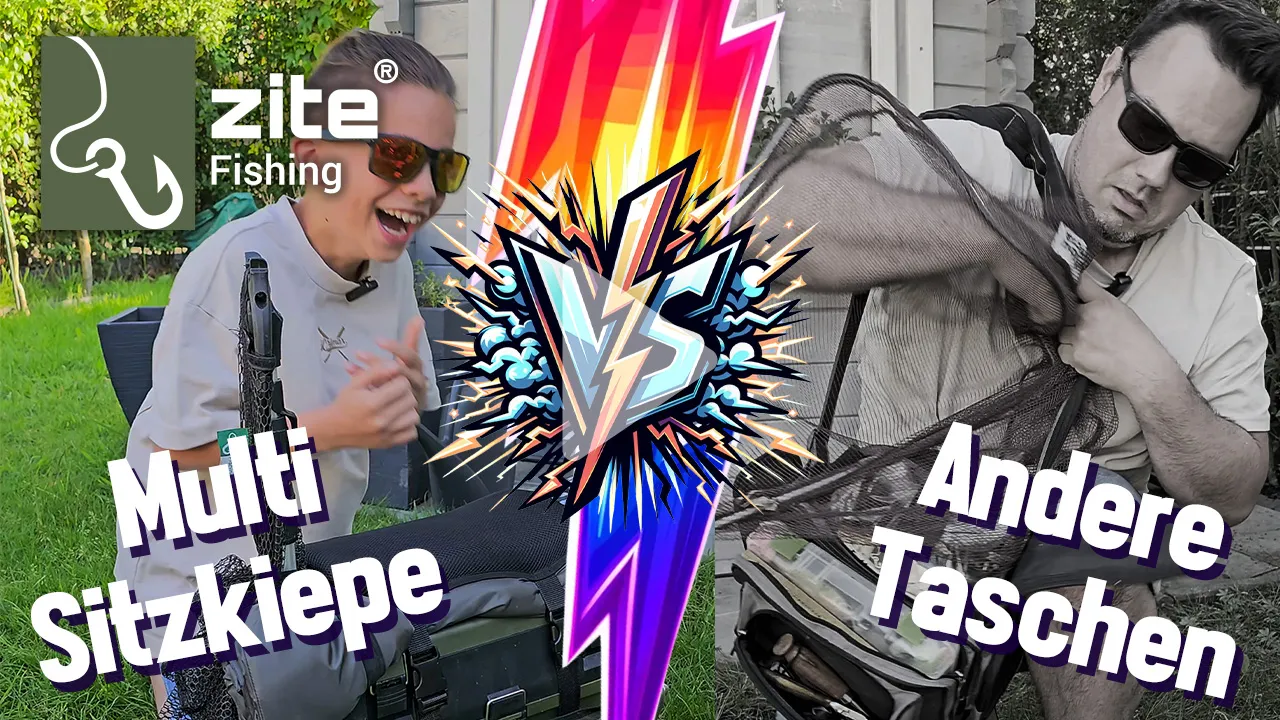 Die Multiwunder Sitzkiepe VS Die Alte Angeltasche aus dem Keller: Wer gewinnt?