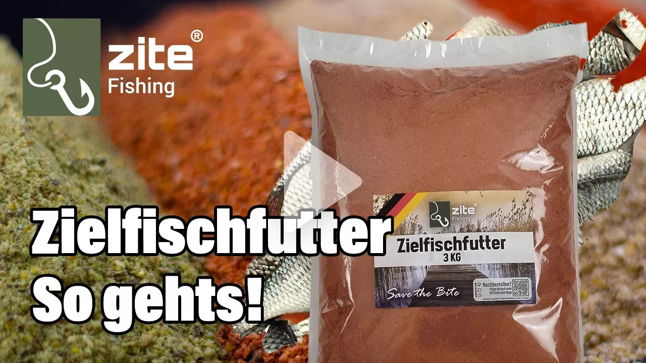 Mit dem Zite Fishing Zielfischfutter lockst du deinen Wunschfisch wie im Nichts an - So mischt du es an