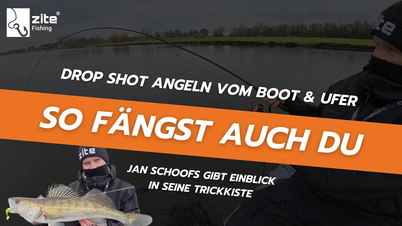 Drop Shot Angeln: So maximierst du deine Fangerfolge von Boot & Ufer - Jan Schoofs' Tipps & Tricks!