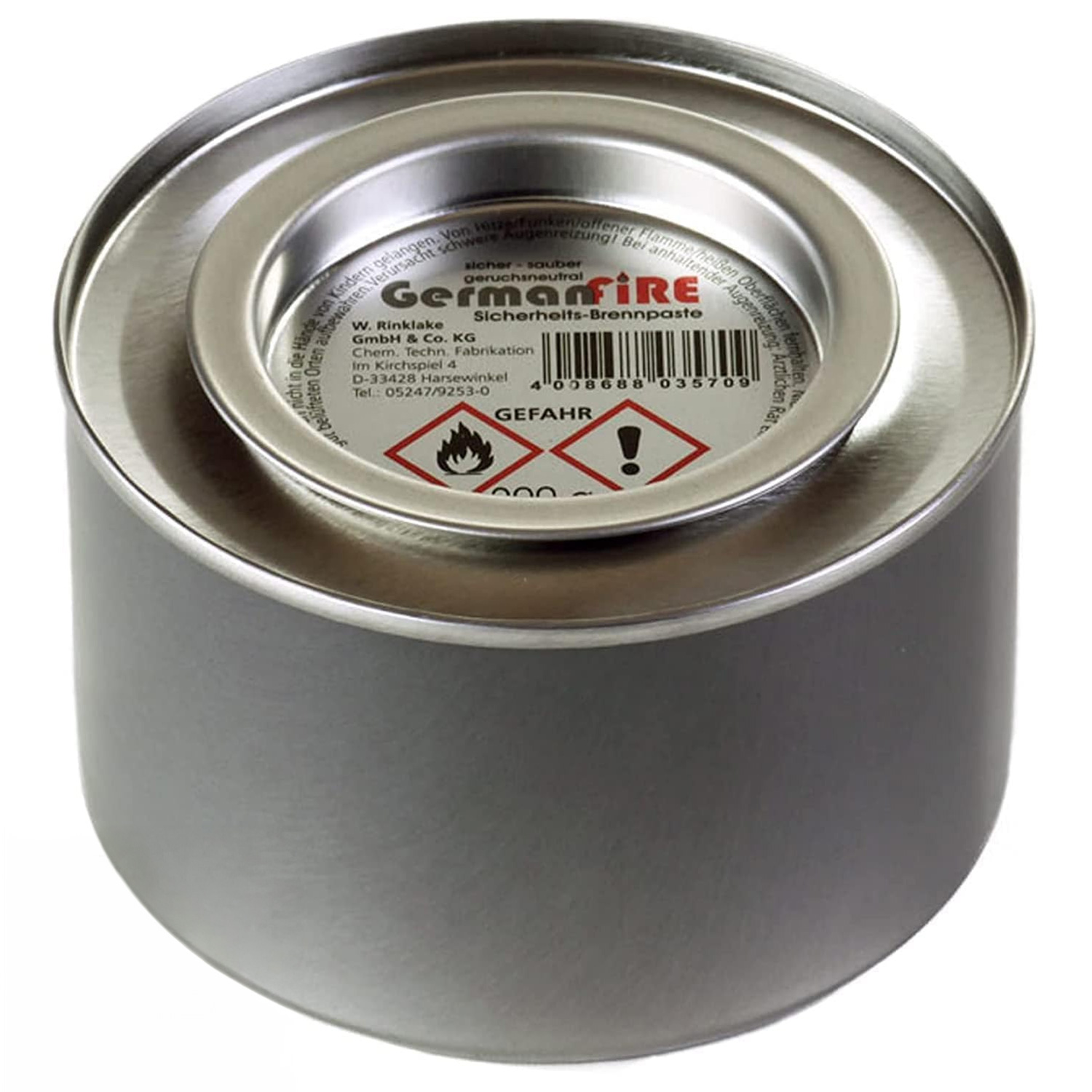 Sicherheits-Brennpaste 200 g – 2,5 Stunden Brenndauer für Tischräucherofen