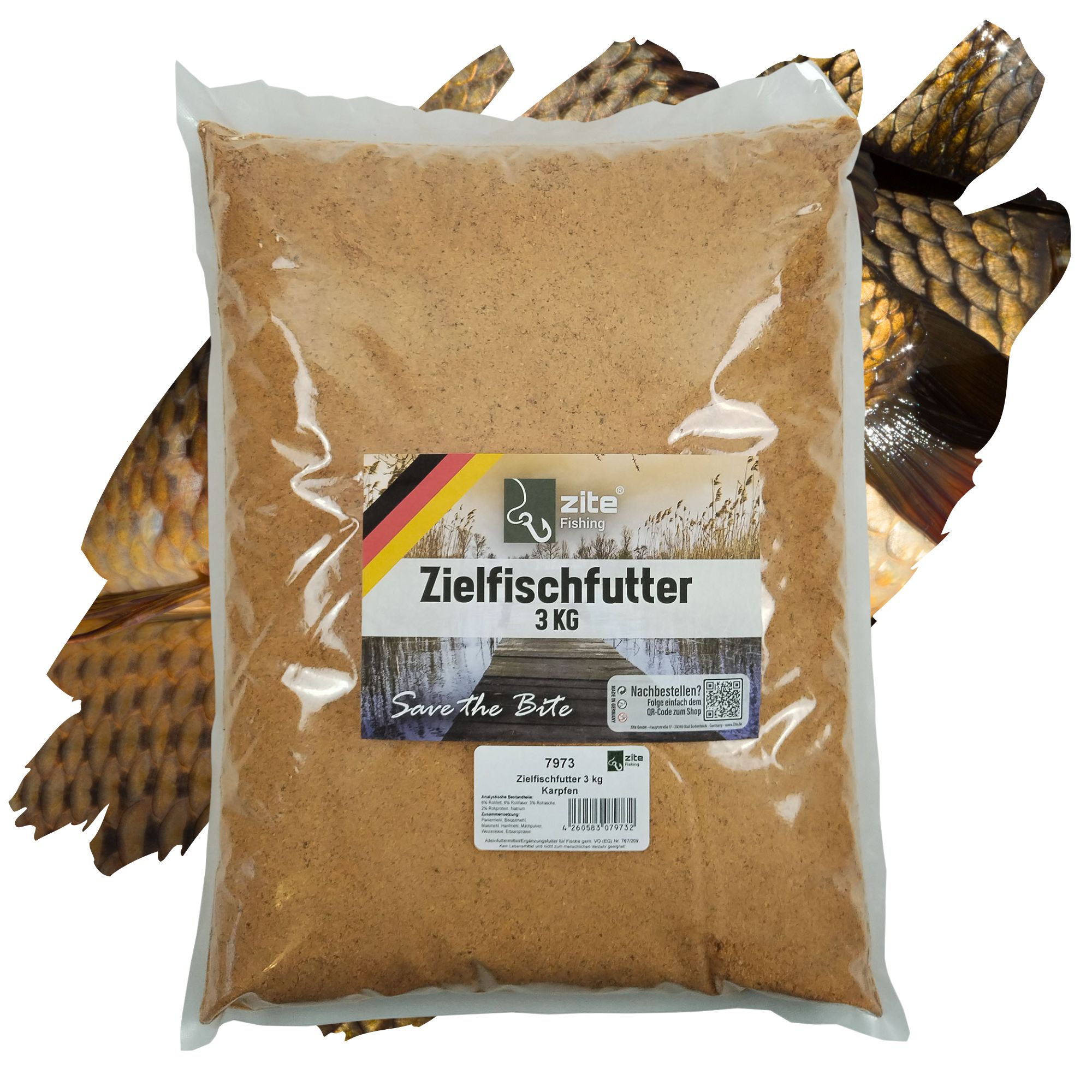 Zite Fishing Grundfutter Karpfen Zielfischfutter Fertigmix 3 kg Angelfutter Zite Fishing Grundfutter Karpfen Zielfischfutter Fertigmix 3 kg Angelfutter