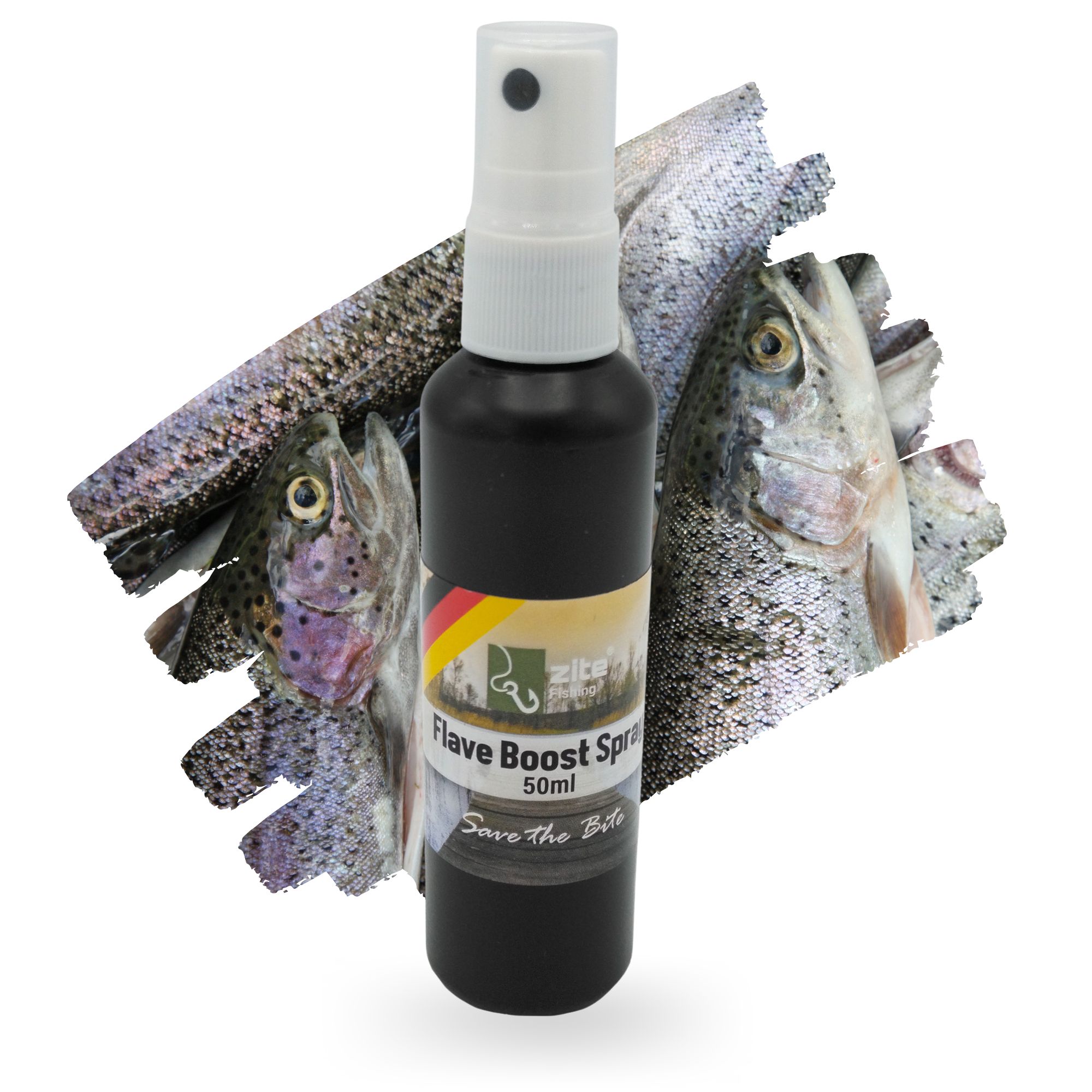 Zite Fishing Aroma Spray Fisch 50 ml – Bait Liquid für Angelköder