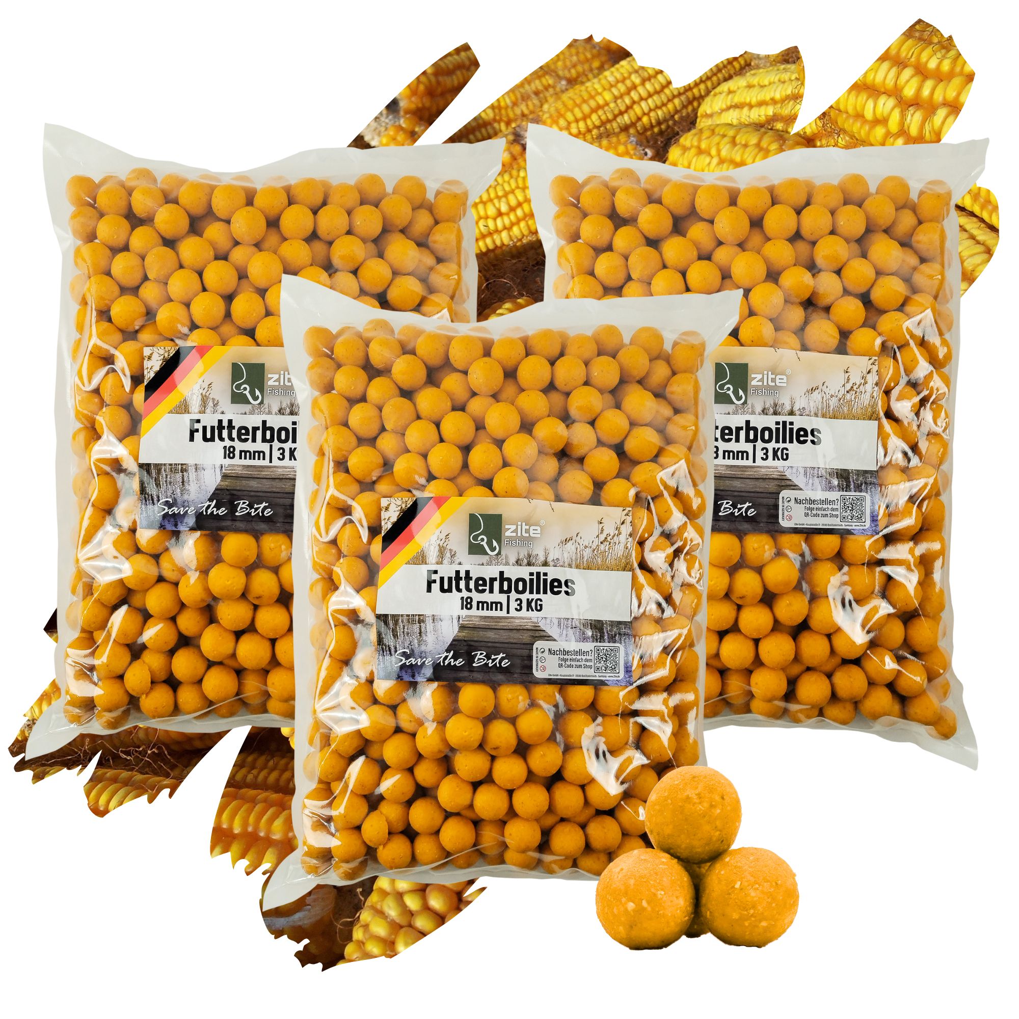 Zite Fishing Futterboilies Mais gelb 18 mm 3×3 kg Zite Fishing Futterboilies Mais gelb 18 mm 3×3 kg