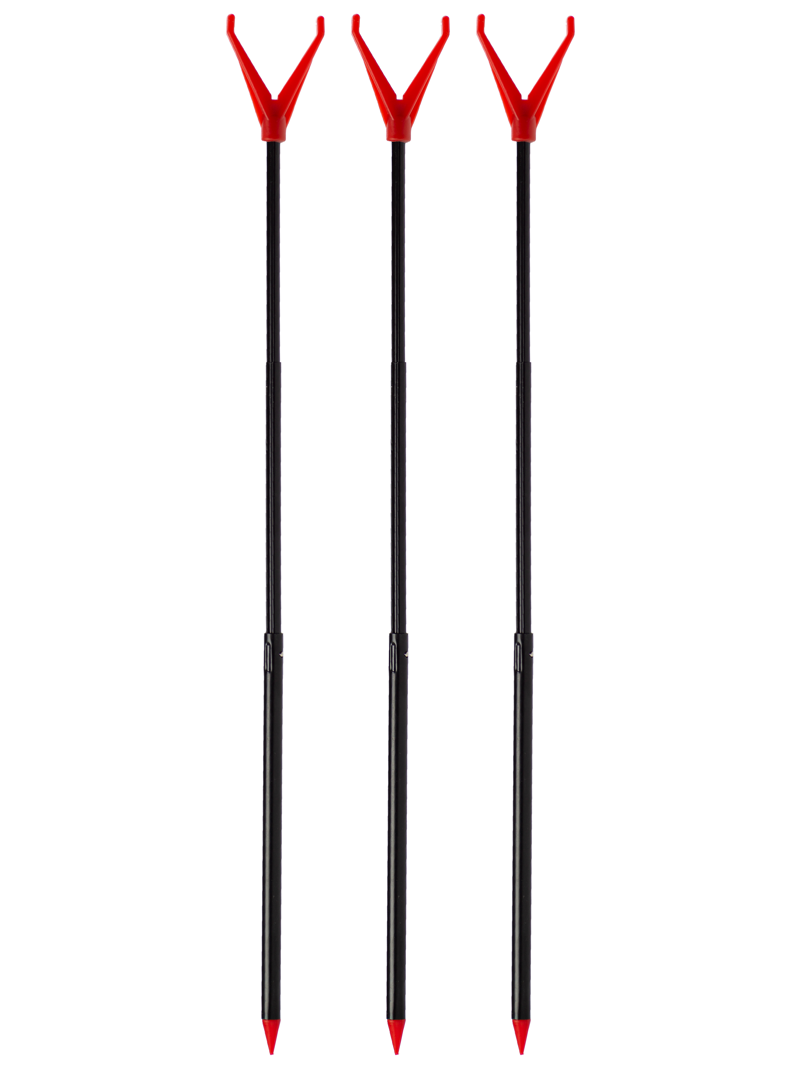 Zite Fishing Teleskop Rutenhalter Set 3 Stück als Rutenständer