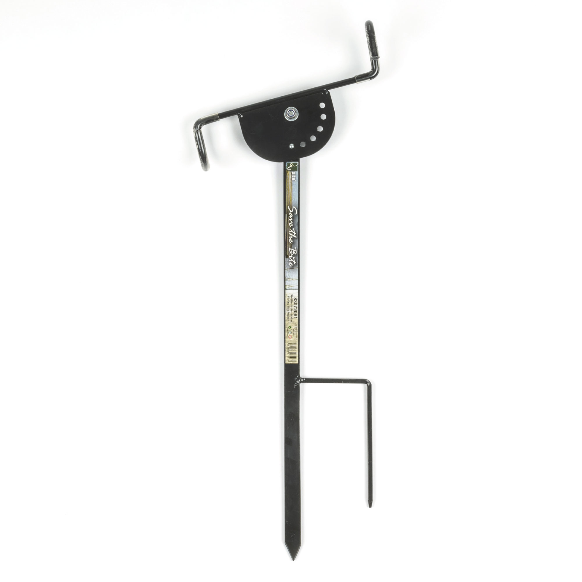 Stellfischruten-Halter Metall Extra Stabil Schwarz Zite Fishing