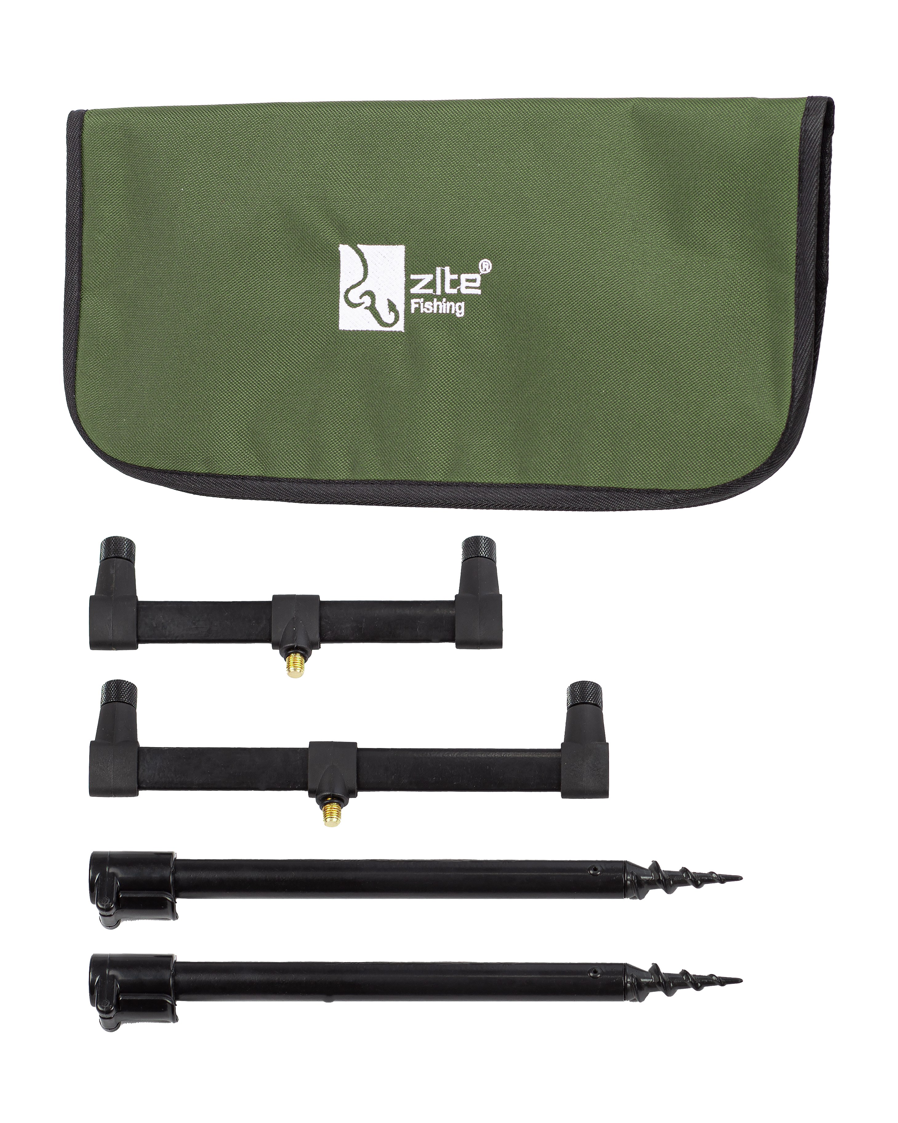 Zite Fishing Rod Rest Rutenhalter-Set mit Tasche