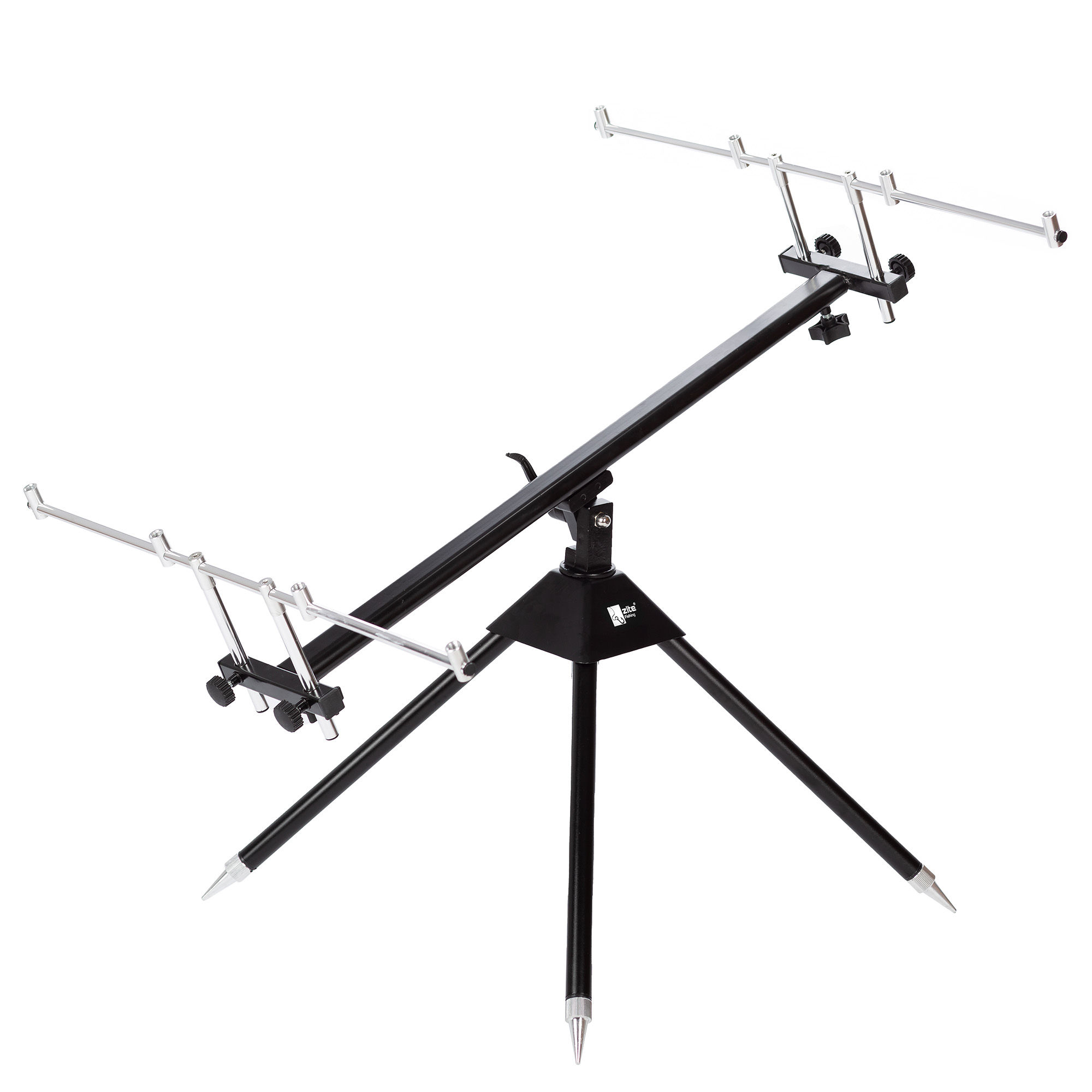 Aluminum Rod Pod Rutenhalter Groß 4 Ruten mit Tasche Zite Fishing