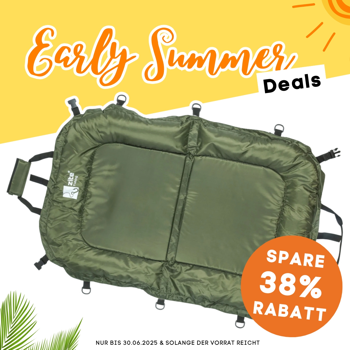Karpfen Abhakmatte Groß & Schwimmend Zite Fishing