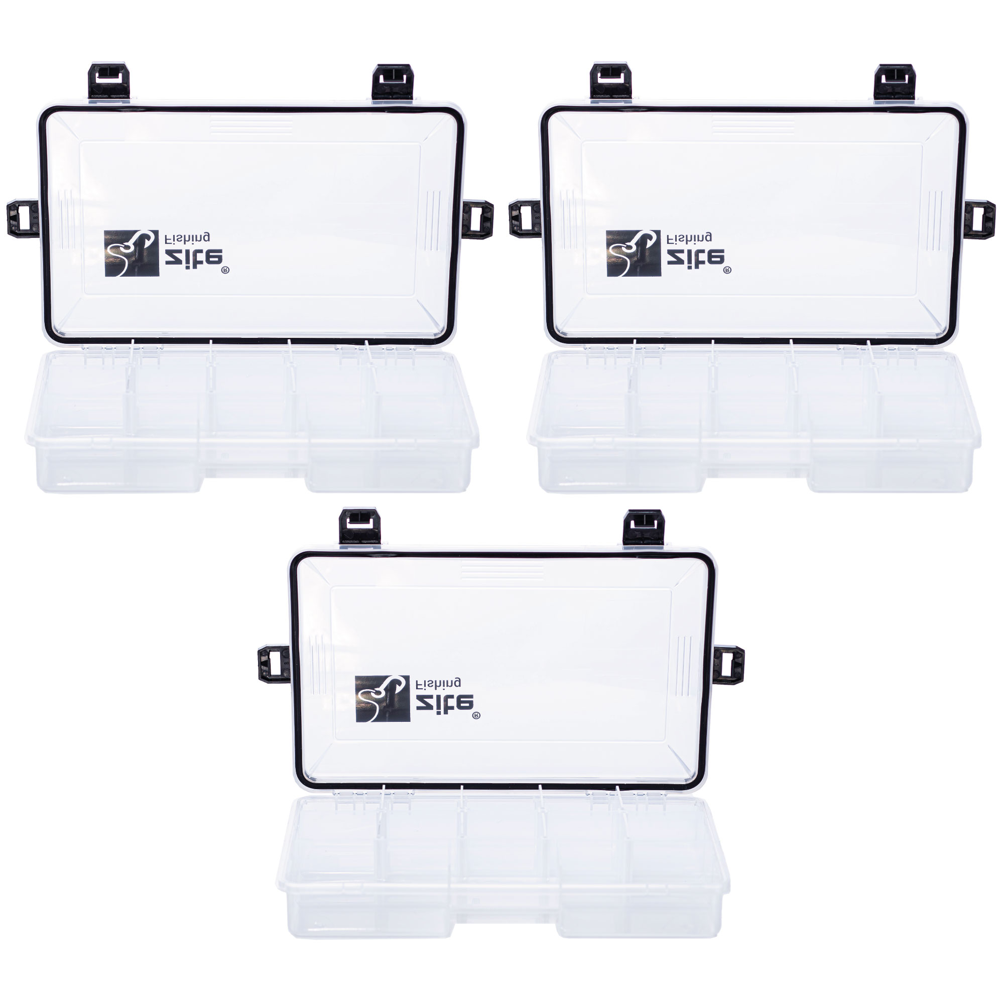 Zite Fishing handliche wasserdichte Sortimentsbox 3 Stück Zite Fishing handliche wasserdichte Sortimentsbox 3 Stück