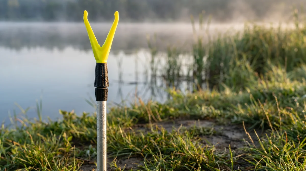 Zite Fishing teleskopischer Rutenhalter 1,35m 3er Set Aluminium Erdspieß mit V-Auflage & Schnurlaufkerbe - Detaillierte Übersicht