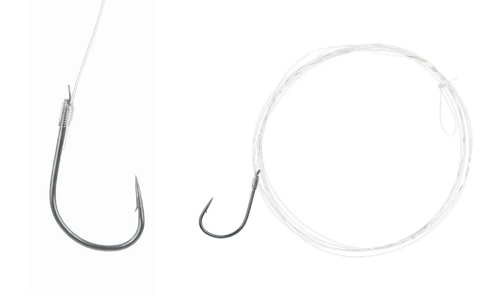Karpfen Vorfachhaken Größe 2 – Vorgebunden 70 cm 0,25 mm 10 Stück Zite Fishing - Detaillierte Übersicht