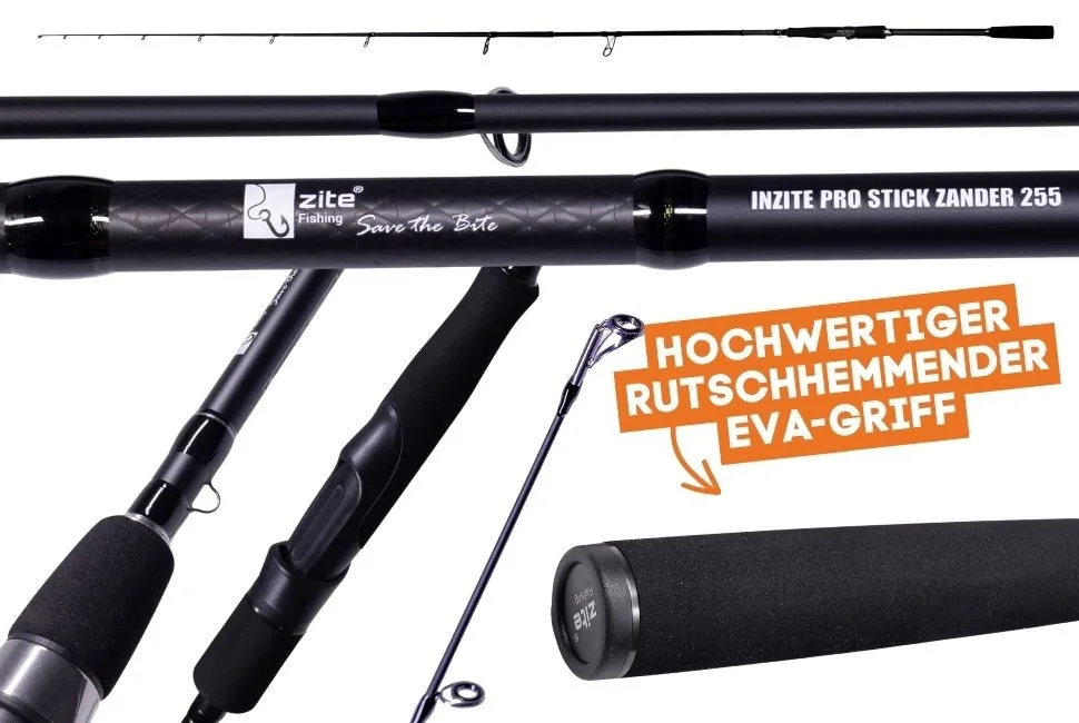 Inzite Pro Stick Zander 255 cm Spinnrute Zander 15-55g Zanderrute - Detaillierte Übersicht
