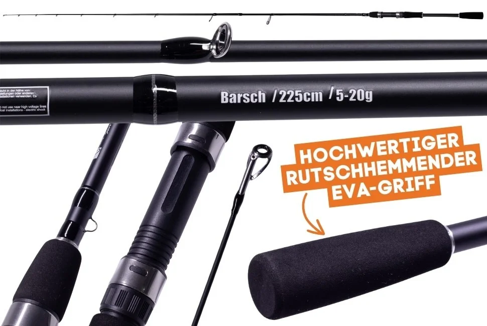 Inzite Base Stick Perch 225cm Spinnrute Barsch 5-20g Barschrute - Detaillierte Übersicht