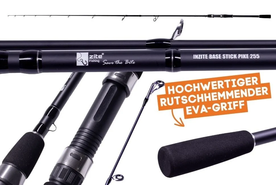 Inzite Base Stick Pike 255cm Spinnrute Hecht 30-85g Hechtrute - Detaillierte Übersicht