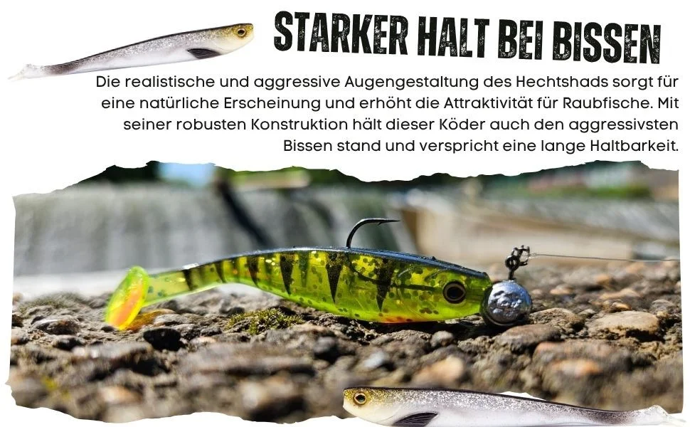 Reizköder Starterset - Inzite Rotator & Blader Set mit Gratis Trailer-Baits für Zander & Barsch - Detaillierte Übersicht