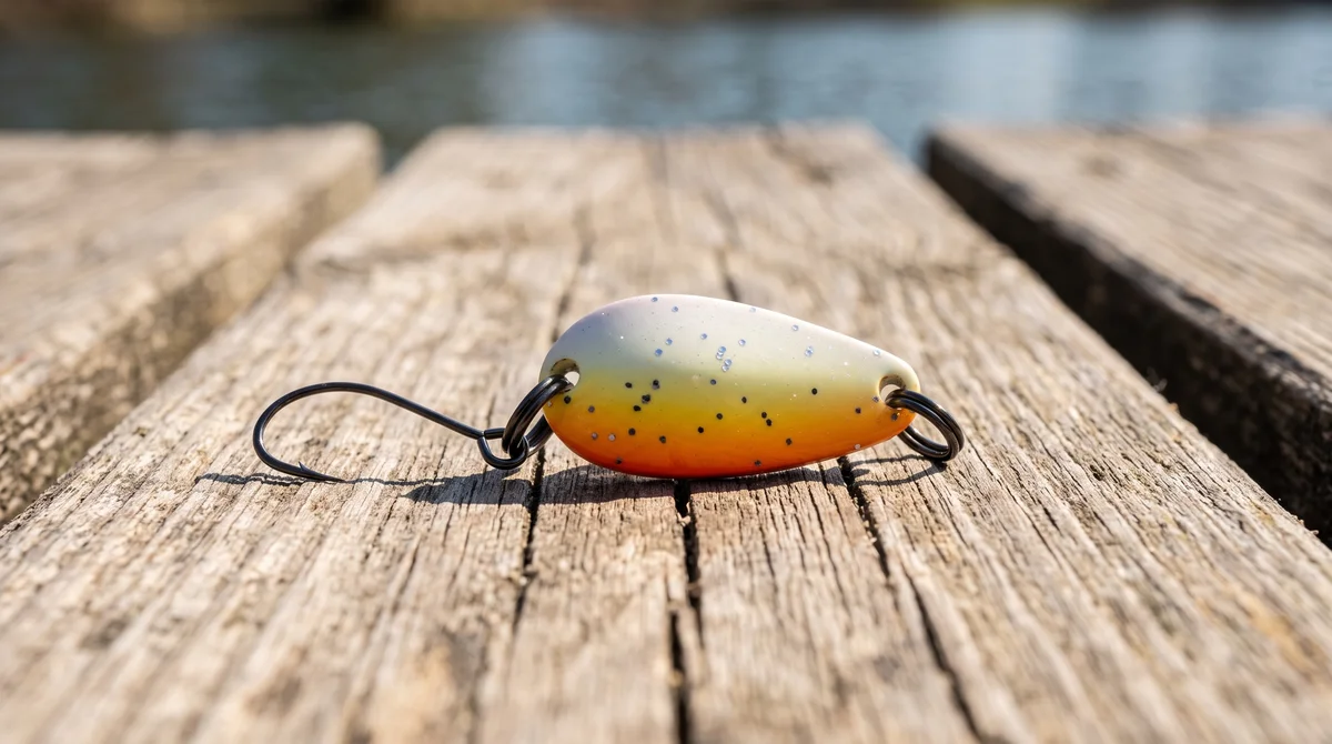 Zite Fishing The Troutforce Spoon 1,7g ZAP! Mr. Boombolt – UL-Forellenblinker mit Einzelhaken Gr. 8 - Detaillierte Übersicht