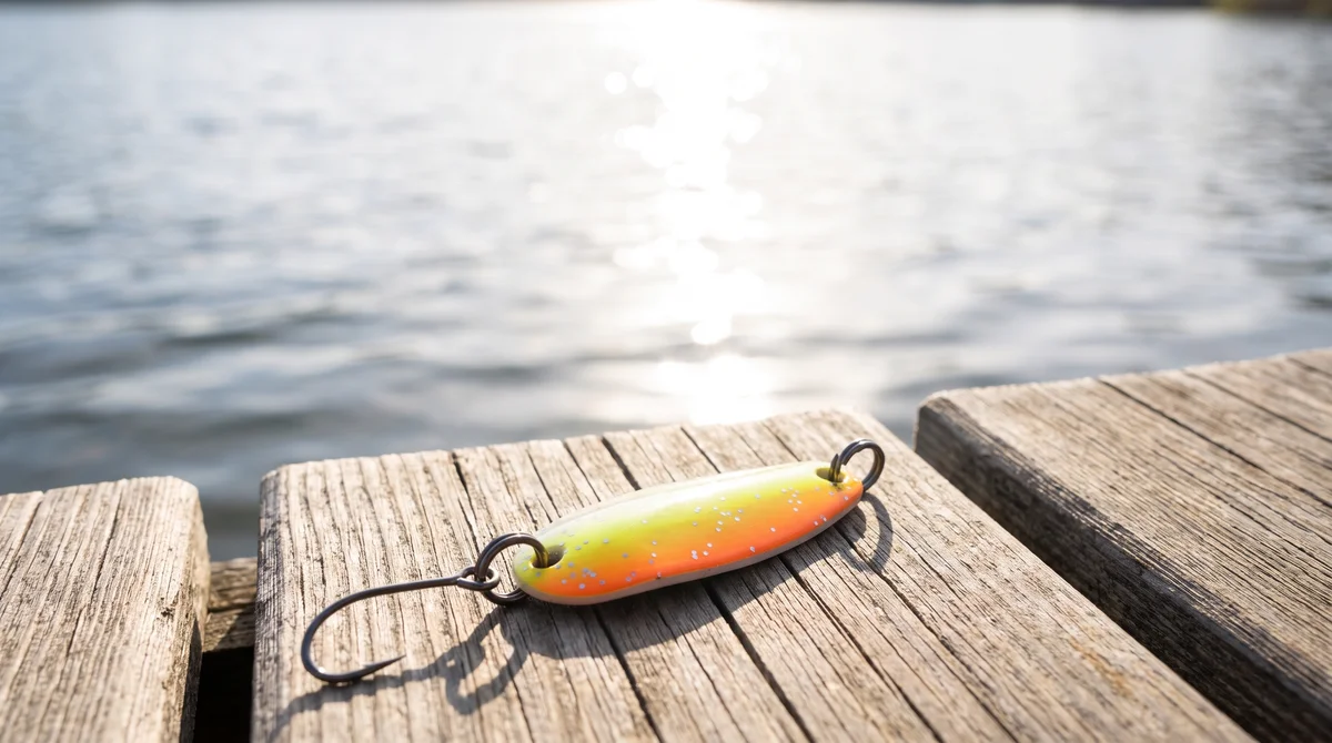 The Troutforce Spoon BAMF! 2,3 g – Mr. Boombolt – UV-aktiver Forellenspoon Zite Fishing - Detaillierte Übersicht