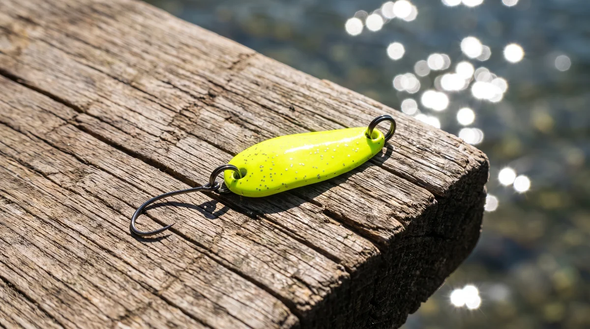 The Troutforce Spoon BAMF! 2,3 g – Neon Genius – UV-aktiver Forellenspoon Zite Fishing - Detaillierte Übersicht