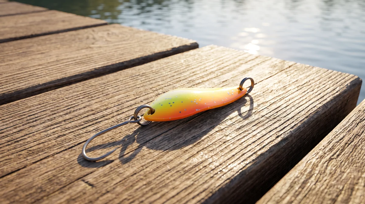 The Troutforce Spoon KAPOW! 2,8 g – Mr. Boombolt – UV-aktiver Forellenspoon Zite Fishing - Detaillierte Übersicht