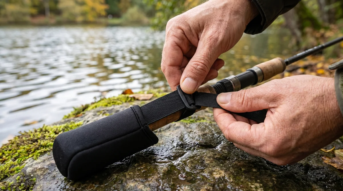 Rutenschutz Set verstellbar – 3x 2er-Pack für 6 Ruten | Neopren 80–220 cm Zite Fishing - Detaillierte Übersicht