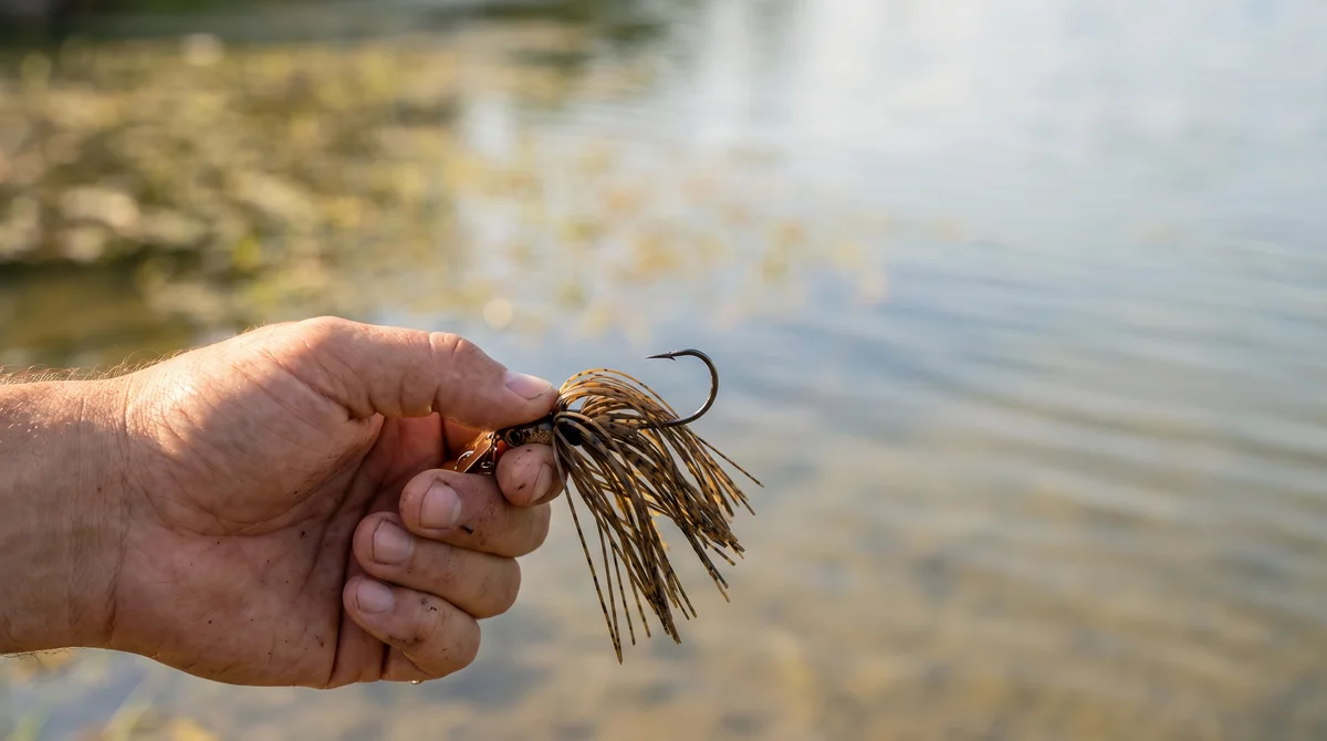 Inzite Blader Bladed Jig 10 g – Haken 3/0 – Chestnut Bite – Starke Vibration & Trailerfähig - Detaillierte Übersicht