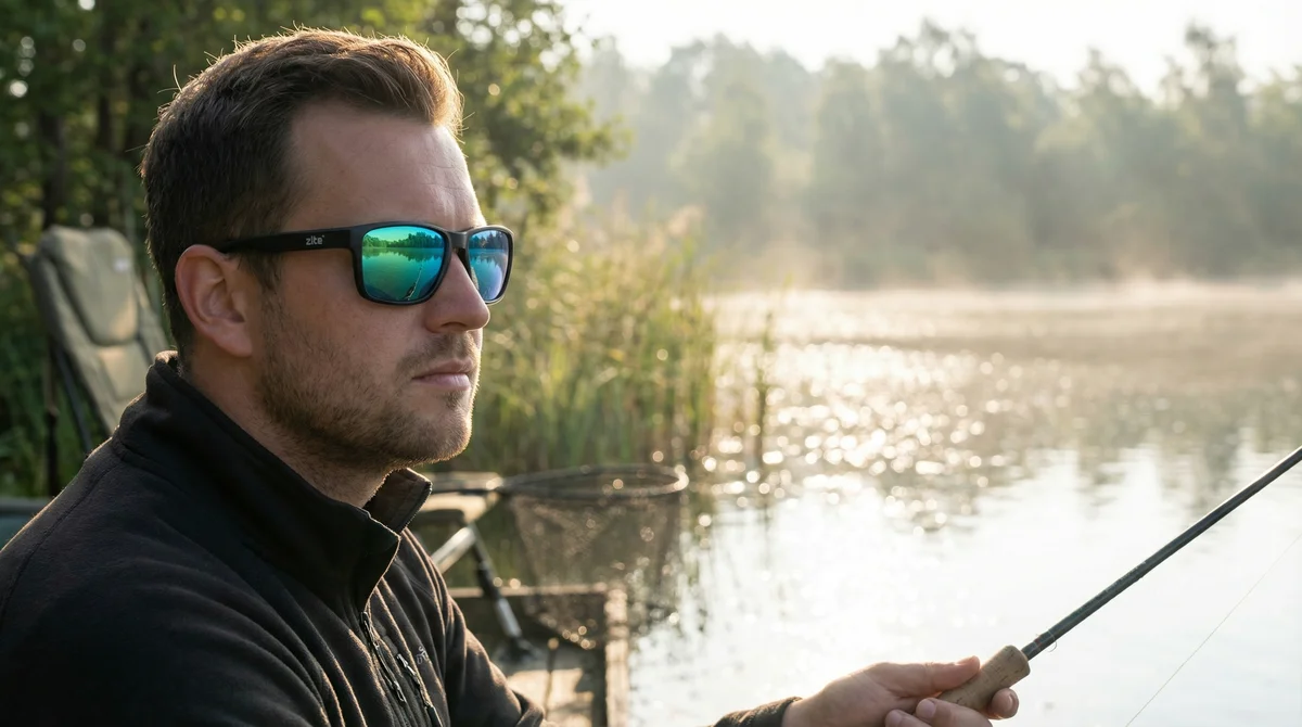 Zite Fishing Polarisationsbrille Culo – Blaugrün verspiegelt mit UV400-Schutz, schwimmfähig & Hardcase - Detaillierte Übersicht