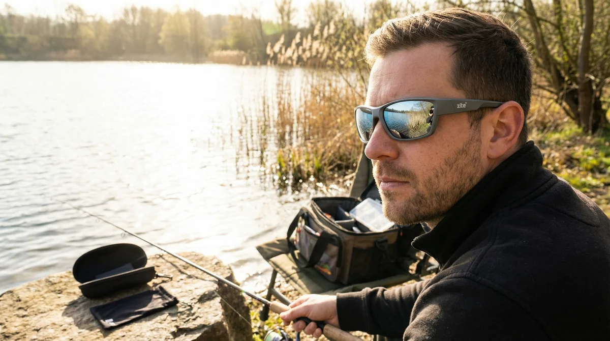 Zite Fishing Polarisationsbrille Orus – Silber verspiegelt mit UV400-Schutz, schwimmfähig & Hardcase - Detaillierte Übersicht