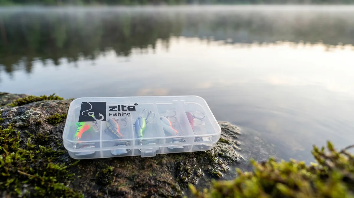 Zite Fishing Jigspinner Set Neon S 10g – 5 Köder mit Köderbox für Barsch, Forelle & Zander - Detaillierte Übersicht