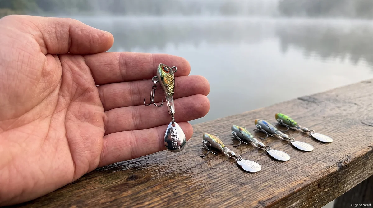 Zite Fishing Jigspinner Set Natur M 5g - 5 Spin Jigs im 3D-Beutefisch-Design für Barsch, Hecht & Zander - Detaillierte Übersicht