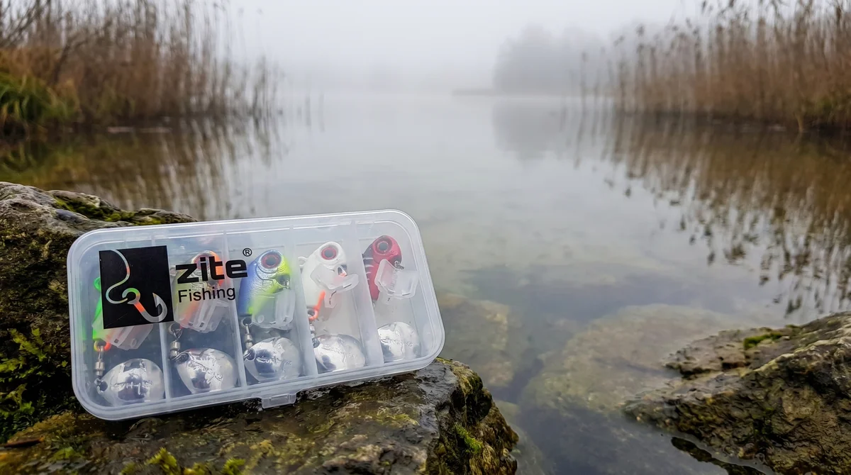Zite Fishing Jigspinner Set Neon L 20g – 5 Köder in Neonfarben für Zander & Hecht - Detaillierte Übersicht
