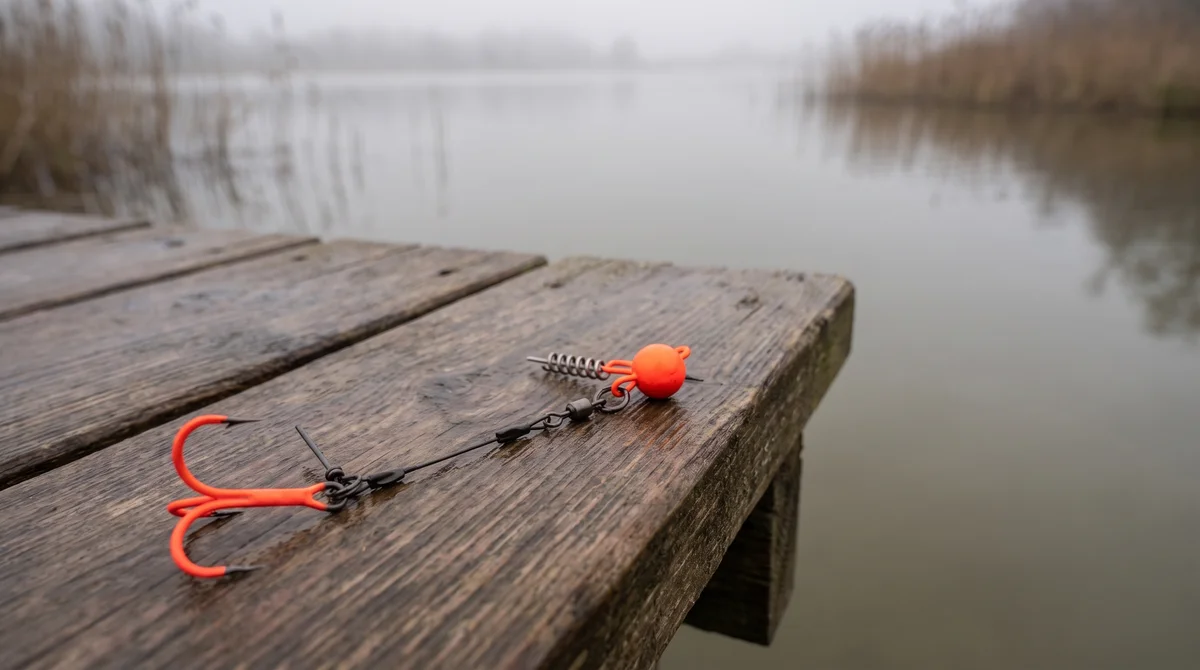 Zite Fishing Hecht-System Single Hook UV-Aktiv 20g - ideal für Hechtköder 12-15 cm - Detaillierte Übersicht
