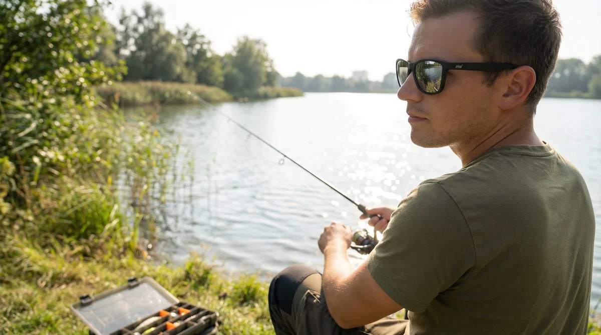Zite Fishing Polarisationsbrille Basulo – Silber verspiegelt mit UV400-Schutz inkl. Hardcase & Microfasertuch - Detaillierte Übersicht