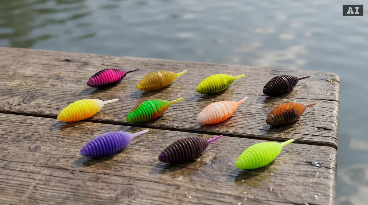 Big Bug Natur Mix Käse 5 cm, 8 Stück – Forellenköder mit Käfer-Imitat & Aroma - Detaillierte Übersicht