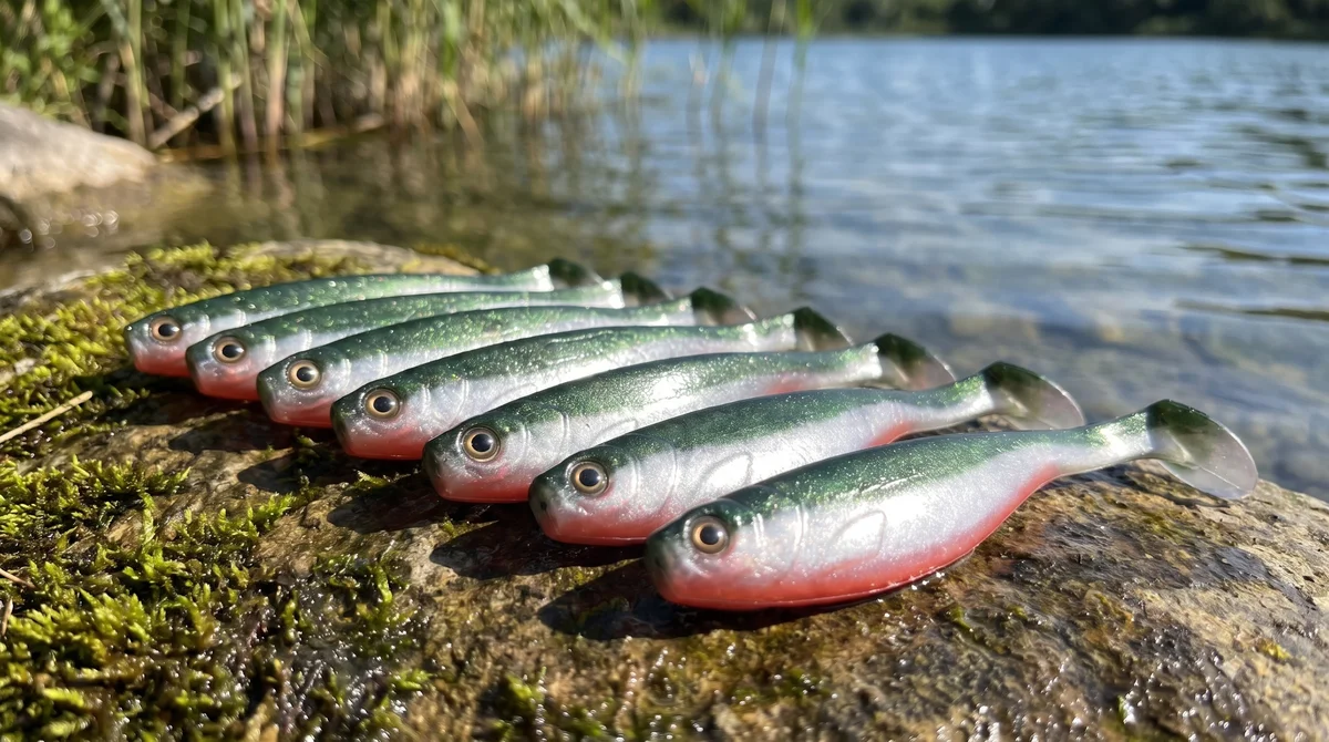Zite Fishing Inzite Pershad Crystal Flame Gummiköder 8 cm – 7 Stück Softbait für Barsch - Detaillierte Übersicht