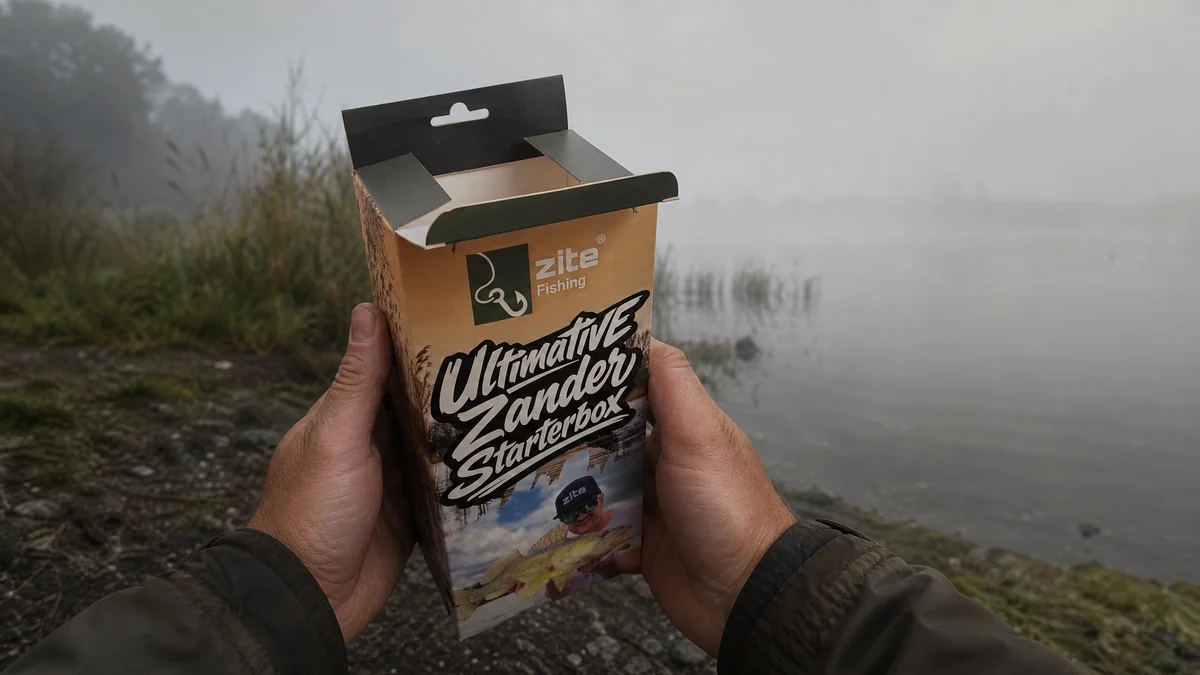 Zite Fishing Ultimative Starterbox Zander – Komplettset mit Gummiködern, Rigs & Jigs - Detaillierte Übersicht