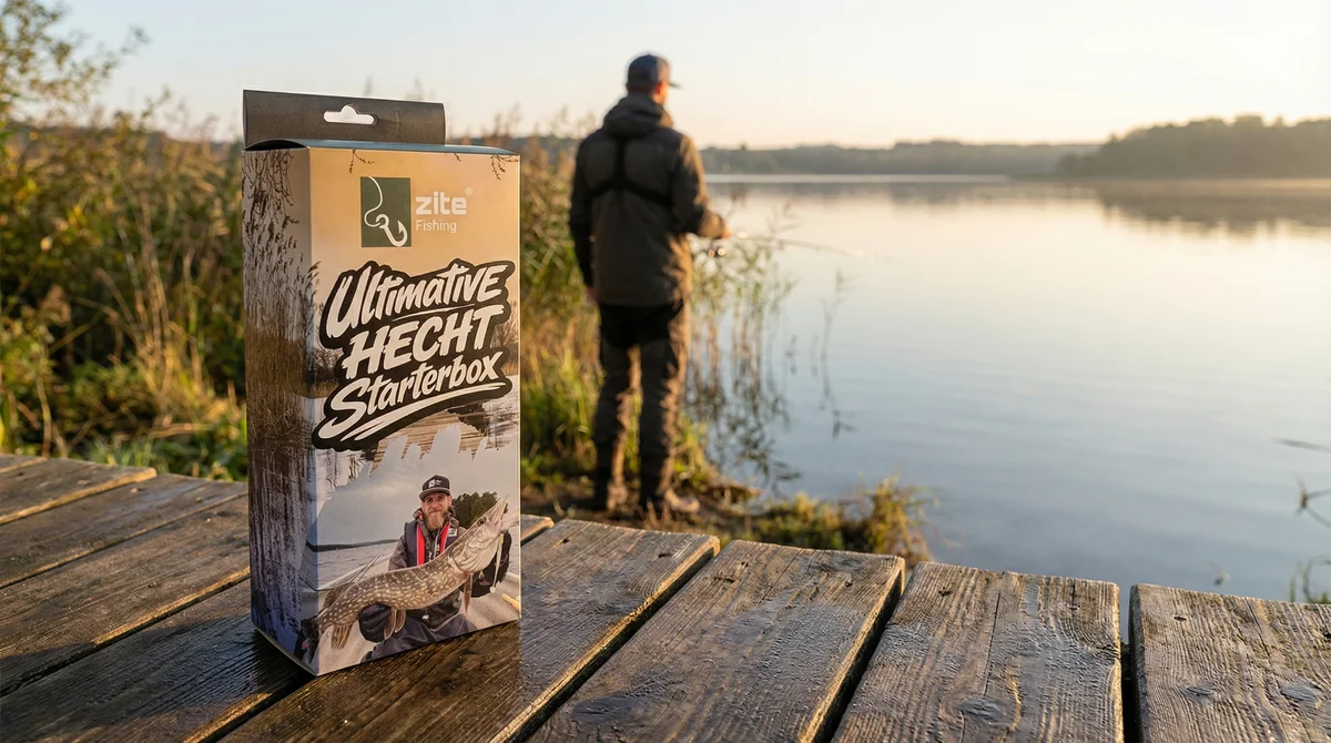 Zite Fishing Ultimative Starterbox Hecht – Komplettset Hecht Gummifisch Blinker Jigspinner - Detaillierte Übersicht