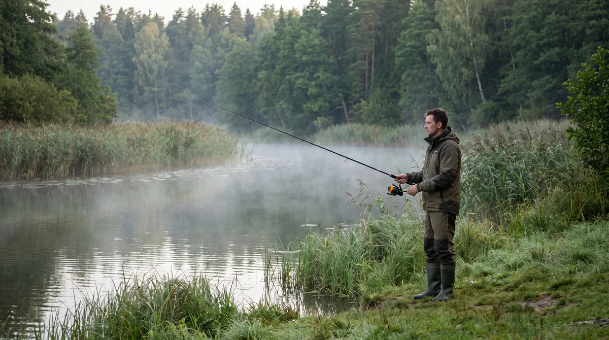 Barsch Angelset Komplett: Spinnrute 2,25 m + Rolle Base 2000 bespult + Rutentasche 1,30 m + Starterbox GRATIS - Detaillierte Übersicht
