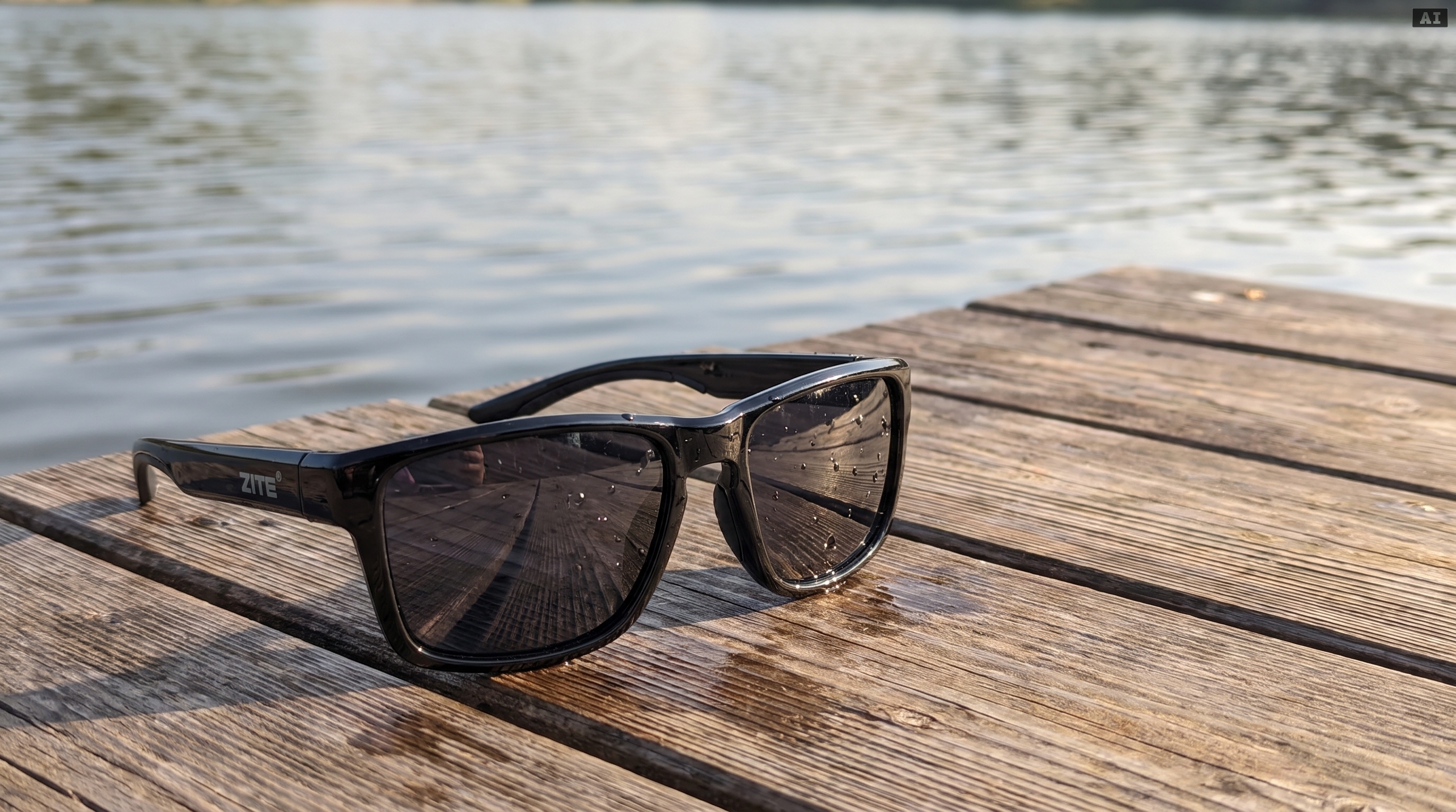 Polarisationsbrille Culo Schwarz – UV400 CAT. 3, schwimmfähig, inkl. Hardshell-Etui - Detaillierte Übersicht