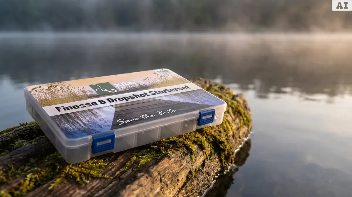 Zite Fishing Finesse & Dropshot Starterset XXL – 125-teilig, Gummiköder, Haken, Bleie & Zubehör für Zander - Detaillierte Übersicht