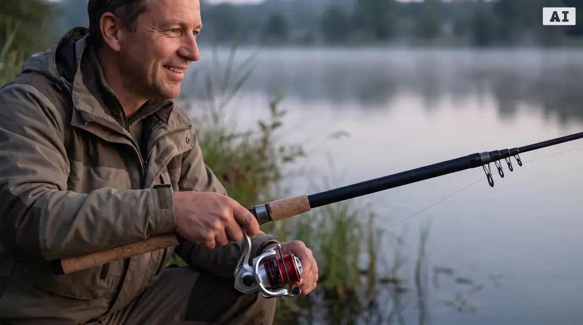 Zite Fishing Grundangeln Starterset Aal – Komplettset Teleskoprute 270cm, Stationärrolle bespult, Aalglocken, Knicklicht - Detaillierte Übersicht