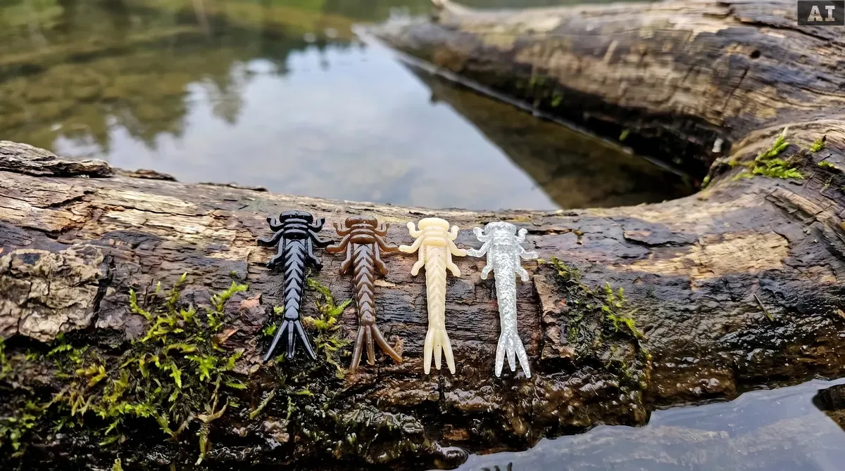 Zite Fishing Forellenköder Mix S – 5 Gummiköder-Sets für Forelle | Käse & Knoblauch | UL, Sbirolino, Dropshot - Detaillierte Übersicht