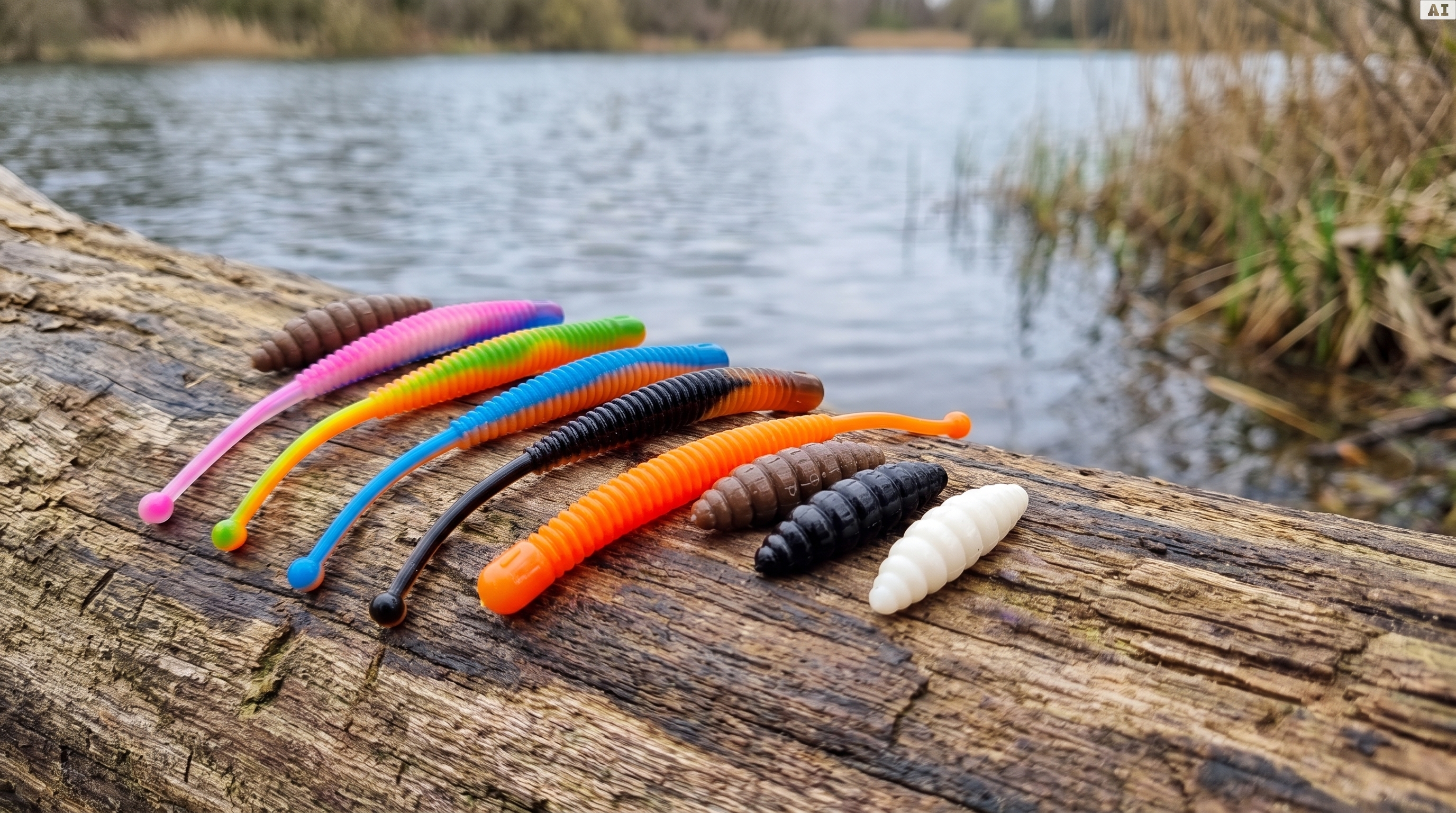 Zite Fishing Forellenköder Mix L – 9 Gummiköder-Sets für Forelle | Käse & Knoblauch | UL, Sbirolino, Dropshot - Detaillierte Übersicht