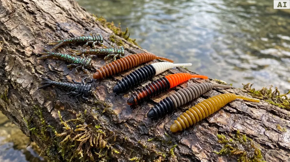 Zite Fishing Forellenköder Mix XL – 13 Gummiköder-Sets für Forelle | Käse & Knoblauch | UL, Sbirolino, Dropshot - Detaillierte Übersicht
