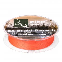 Angelschnur Geflochten 8fach Barsch Schnur 155m 0,08mm 4,8kg Zite Fishing - Geringe Dehnung und enge Verflechtung