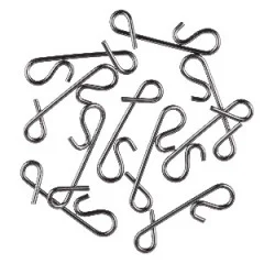 Zite Fishing Knotenlos Verbinder Set 90 tlg. Angelzubehör Größen S,M,L No-Knot-Connecter in Box - Insgesamt 90 Stück