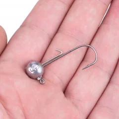 Zite Fishing 1/0 Jighaken 5g 5 tlg. - Ideal für Gummiköder bis 6 cm